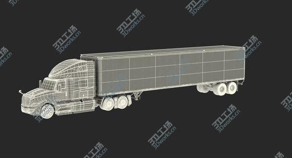images/goods_img/20210312/Heavy Duty Truck with Trailer 3D model/4.jpg